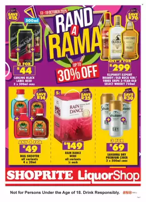 Shoprite catalogue (valid until 19-10)