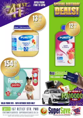 Super Save catalogue (valid until 16-10)