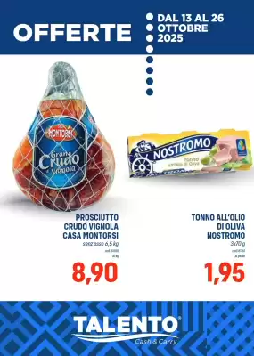 Volantino Talento Professional Store (valido fino al 26-10)