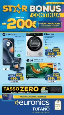Volantino Euronics Tufano (valido fino al 30-10)