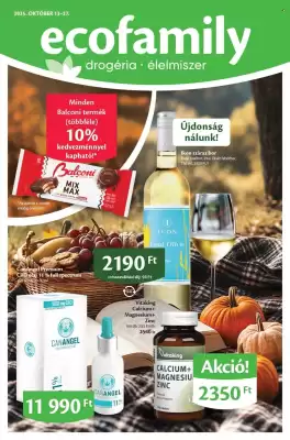 EcoFamily akciós újság (érvényes eddig: 27-10)