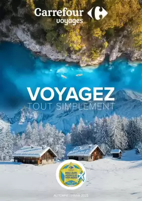 Catalogue Carrefour Voyages (valable jusqu'au 18-01)