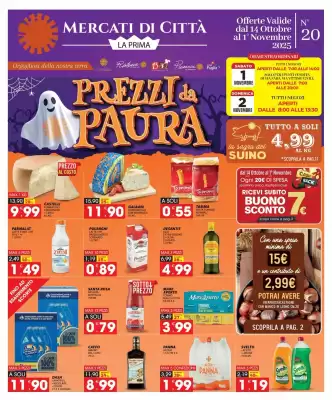 Volantino Mercati di Città La Prima (valido fino al 1-11)