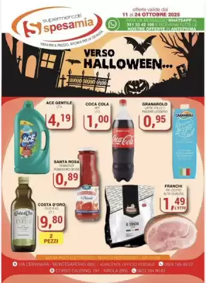 Volantino Supermercati Spesa Mia (valido fino al 24-10)