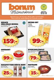 Bonum Matmarknad reklamblad vecka 42 Sida 1