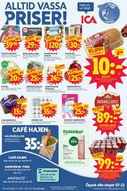 Ica Hajen Lagpris reklamblad vecka 42 Sida 1