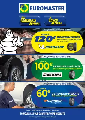 Catalogue Euromaster (valable jusqu'au 27-10)