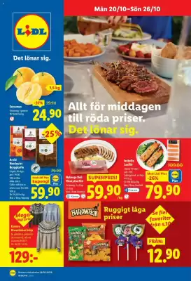 Lidl reklamblad (giltig till och med 26-10)