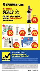 Real Canadian Liquorstore flyer Page 1