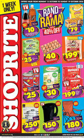 Shoprite catalogue week 42 Page 1