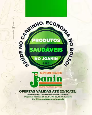Catálogo Supermercados Joanin (válido até 22-10)