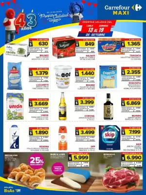 Folleto Carrefour Maxi (válido hasta 19-10)