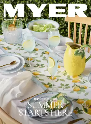 Myer catalogue (valid until 2-11)