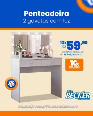 Folheto Lojas Becker (válido até 31-10)