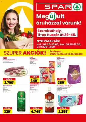 Spar akciós újság