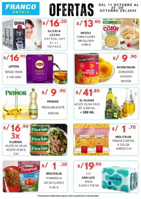 Catálogo Franco Supermercado (válido hasta 25-10)