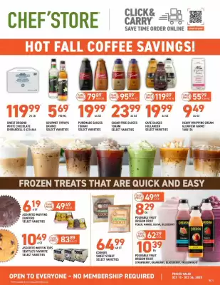 US Foods Chef's Store weekly ad (valid until 27-10)