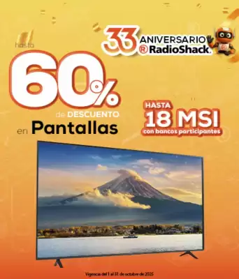 Catálogo RadioShack (válido hasta 31-10)