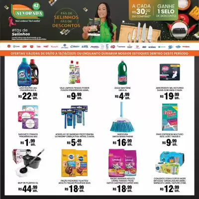 Catálogo Supermercados Alvorada (válido até 15-10)