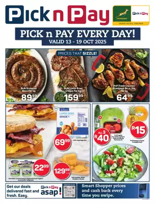 Pick n Pay Hypermarket catalogue (valid until 19-10)