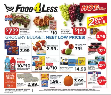 Food 4 Less weekly ad