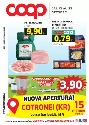 Volantino Coop (valido fino al 22-10)