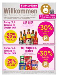 Sutterlüty Flugblatt woche 42 Seite 1