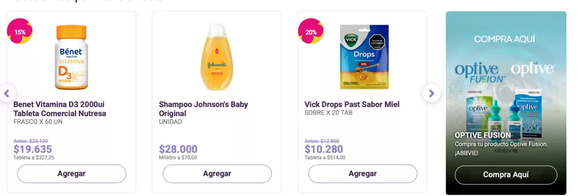 Catálogo Droguerías Colsubsidio (válido hasta 19-10)