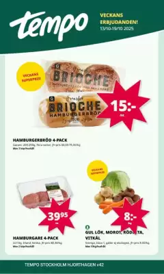 Tempo reklamblad (giltig till och med 19-10)