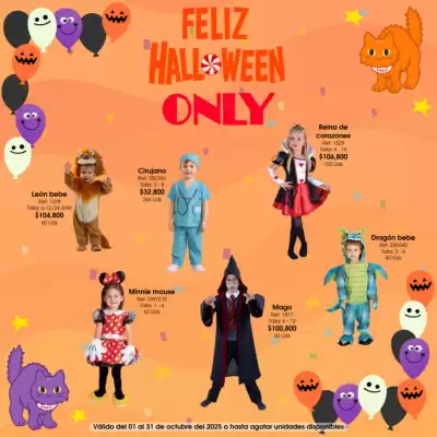 Catálogo Almacenes Only (válido hasta 31-10)