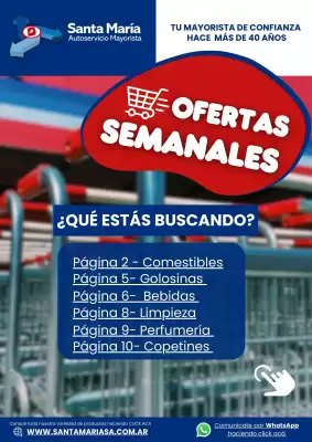 Catálogo Santa Maria (válido hasta 18-10)