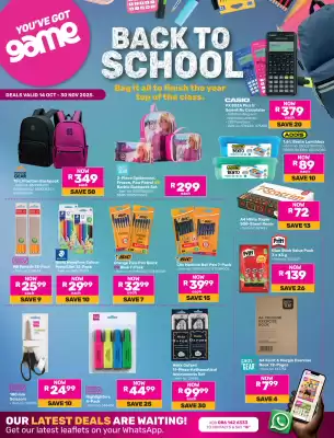 Game catalogue (valid until 30-11)