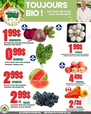 Marches Tau flyer (valid until 19-10)