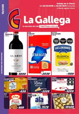 Catálogo La Gallega Supermercados (válido hasta 22-10)