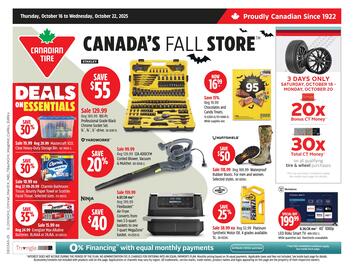 Canadian Tire flyer week 42 Page 1