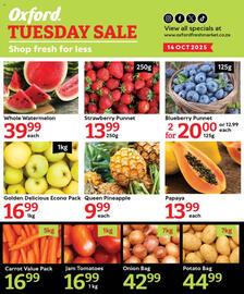 Oxford Freshmarket catalogue Page 1