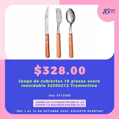 Catálogo Almacenes Anfora (válido hasta 15-10)