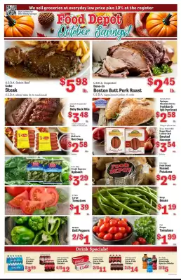 Food Depot weekly ad (valid until 19-10)