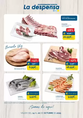 Folleto Supermercados La Despensa (válido hasta el 20-10)