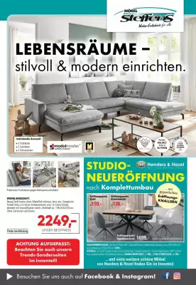 Möbel Steffens Prospekt (gültig bis 31-10)