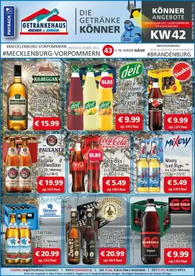 Getränkehaus Prospekt (gültig bis 18-10)