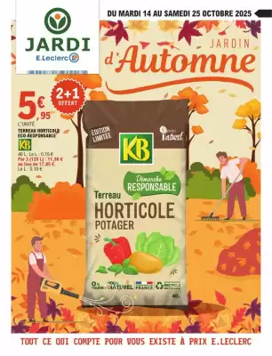 Catalogue E.Leclerc Jardi (valable jusqu'au 25-10)