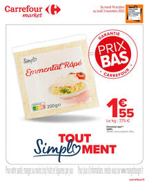 Catalogue Carrefour Market page 1