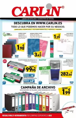 Catálogo Carlin (válido hasta el 5-02)