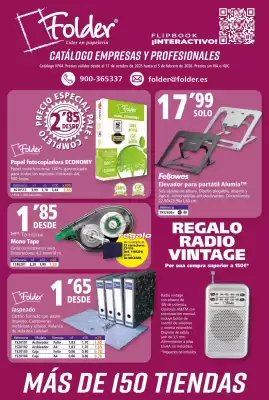 Catálogo Folder (válido hasta el 5-02)