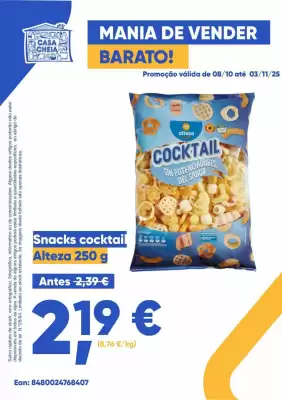 Folheto Casa Cheia (válido até 3-11)