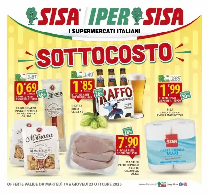 Volantino IperSisa (valido fino al 23-10)