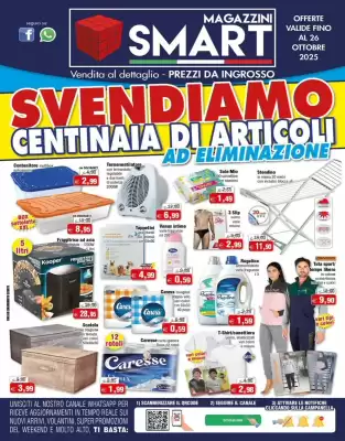 Volantino Magazzini Smart (valido fino al 26-10)