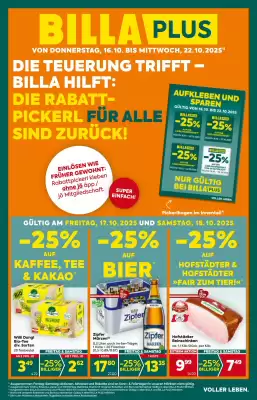 Billa Box Flugblatt (gültig bis 22-10)