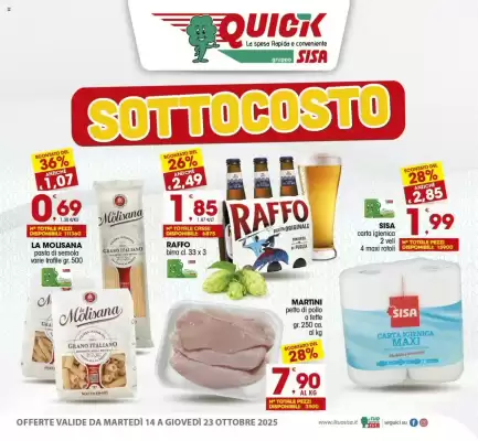 Volantino Quick Sisa (valido fino al 23-10)